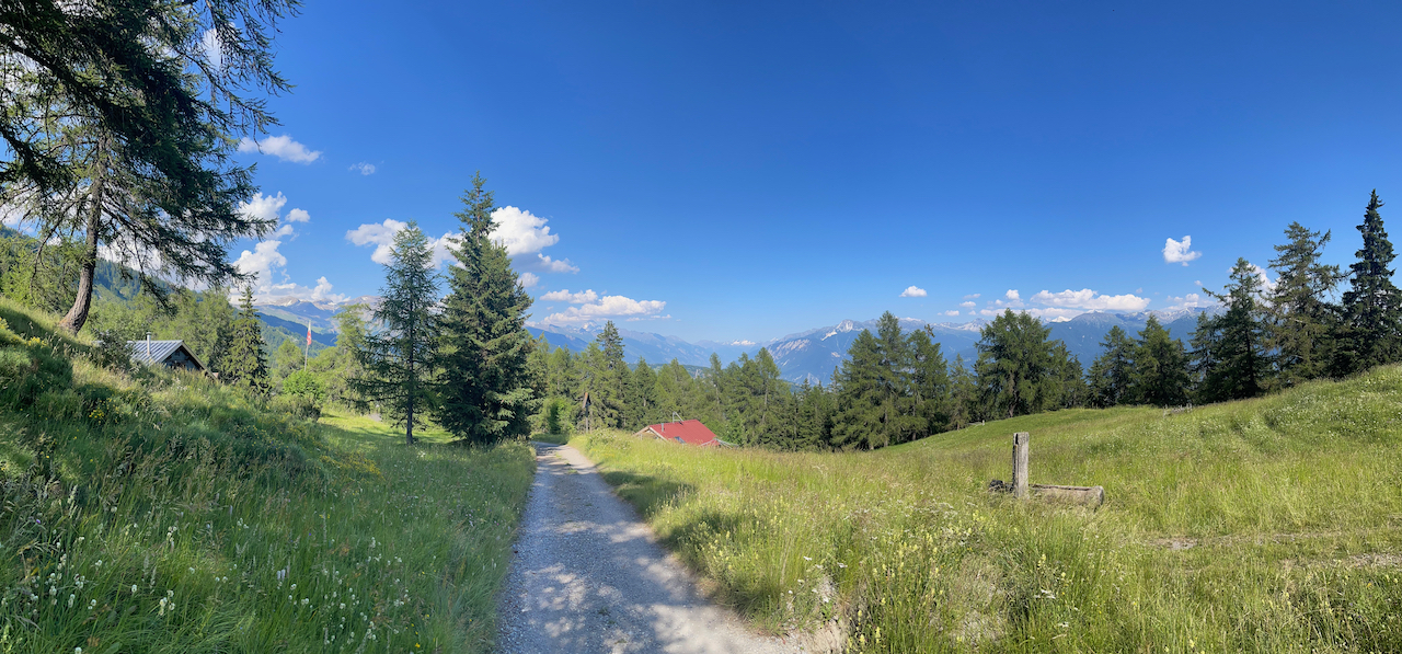 sophrologie en marchant en Valais entre Sion et Sierre